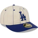 cap-ivelt-bezhov-reguliran-59fifty-retro-crown-linen-los-angeles-dodgers-mlb-new-era
