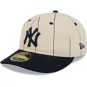 gorra-curva-beige-ajustada-59fifty-retro-crown-linen-de-new-york-yankees-mlb-de-new-era