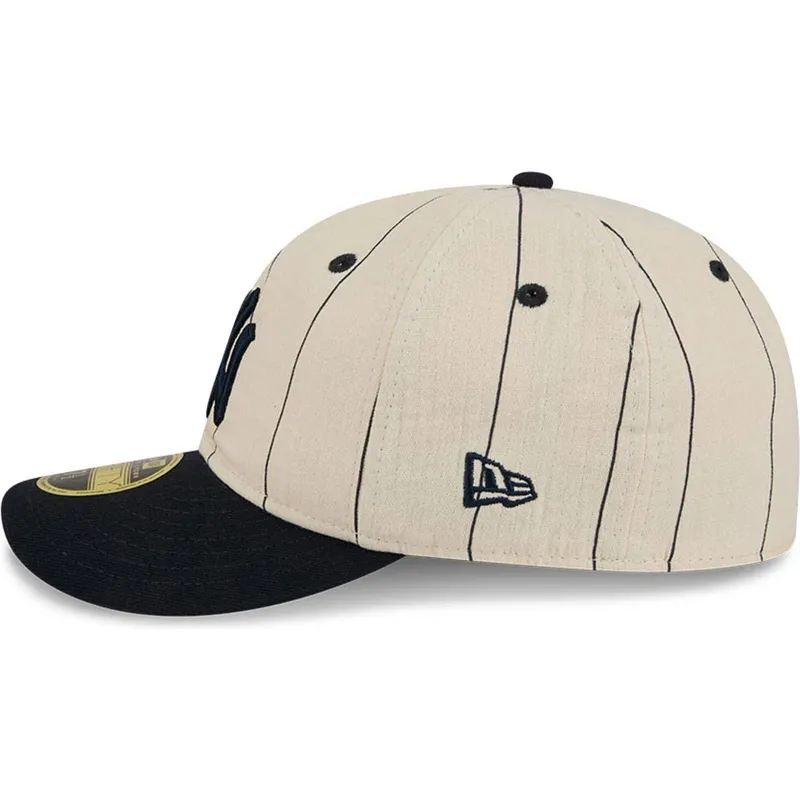cap-ivelt-bezhov-reguliran-59fifty-retro-crown-linen-new-york-yankees-mlb-new-era