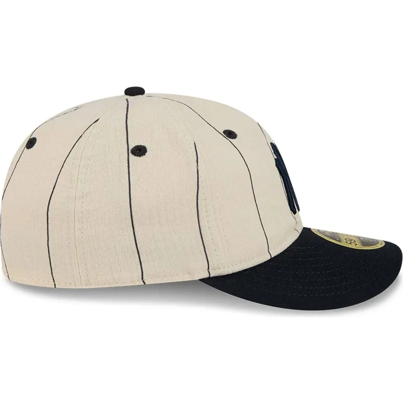 cap-ivelt-bezhov-reguliran-59fifty-retro-crown-linen-new-york-yankees-mlb-new-era