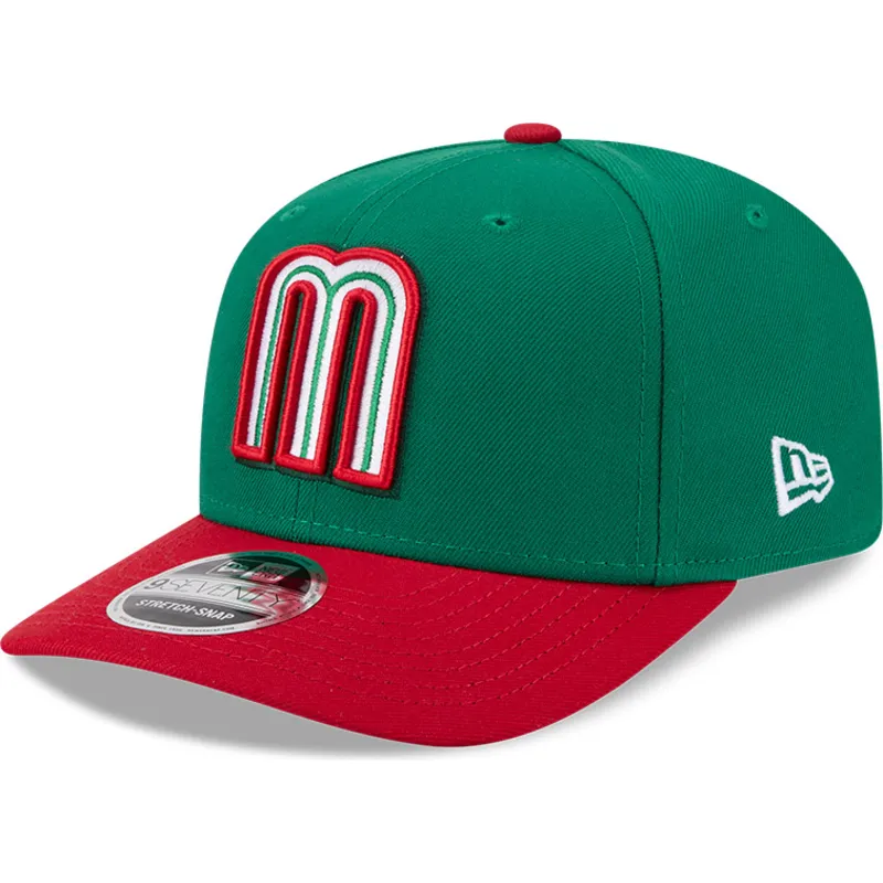 sapkak-ivelt-zold-snapback-9seventy-stretch-snap-mexico-2026-world-baseball-classic-world-baseball-classic-new-era