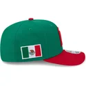grune-und-rote-gebogene-kappe-snapback-9seventy-stretch-snap-mexico-2026-world-baseball-classic-von-new-era
