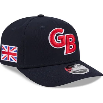 Sapkák ívelt sötétkék snapback 9SEVENTY World Baseball Classic New Era