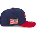 new-era-curved-brim-9seventy-stretch-snap-usa-2026-world-baseball-classic-navy-blue-and-red-snapback-cap