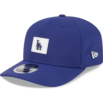 Sapkák ívelt kék snapback 9SEVENTY Stretch Snap Clubhouse Los Angeles Dodgers MLB New Era