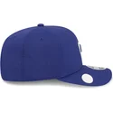 blaue-gebogene-snapback-kappe-9seventy-stretch-snap-clubhouse-der-los-angeles-dodgers-mlb-von-new-era