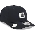 marineblaue-gebogene-snapback-kappe-9seventy-stretch-snap-clubhouse-der-new-york-yankees-mlb-von-new-era