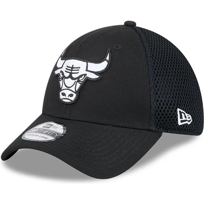 sapkak-ivelt-fekete-illesztett-39thirty-evergreen-neo-chicago-bulls-nba-new-era