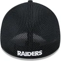 schwarze-enganliegende-39thirty-evergreen-neo-trucker-cap-der-las-vegas-raiders-nfl-von-new-era