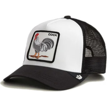 Sapkák ívelt fekete snapback Cock Rooster The Farm Goorin Bros.