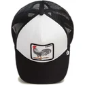 gorra-trucker-blanca-y-negra-gallo-cock-rooster-the-farm-de-goorin-bros