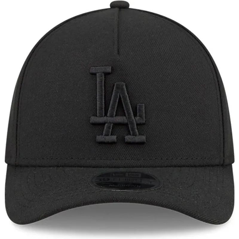 gorra-curva-negra-ajustada-con-logo-negro-39thirty-m-crown-a-frame-de-los-angeles-dodgers-mlb-de-new-era