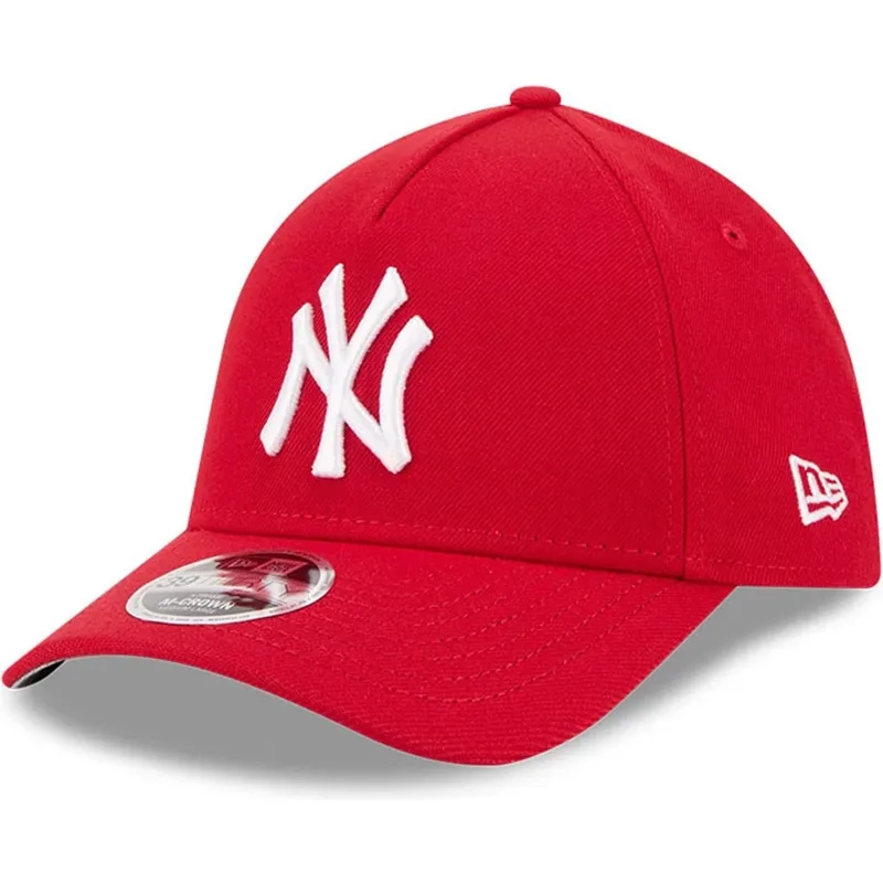 cap-ivelt-cherven-reguliran-39thirty-m-crown-a-frame-new-york-yankees-mlb-new-era
