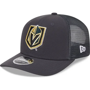 Grå trucker-keps 9SEVENTY Stretch Snap Evergreen Vegas Golden Knights NHL från New Era