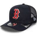 new-era-9seventy-stretch-snap-evergreen-boston-red-sox-mlb-navy-blue-trucker-hat