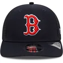 gorra-trucker-azul-marino-9seventy-stretch-snap-evergreen-de-boston-red-sox-mlb-de-new-era