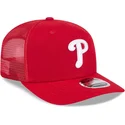 gorra-trucker-roja-9seventy-stretch-snap-evergreen-de-philadelphia-phillies-mlb-de-new-era