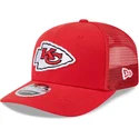cap-ivelt-cherven-snapbek-9seventy-stretch-snap-evergreen-kansas-city-chiefs-nfl-new-era
