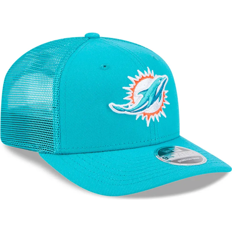 bla-trucker-keps-9seventy-stretch-snap-evergreen-miami-dolphins-nfl-fran-new-era