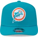 sapkak-ivelt-kek-snapback-9seventy-stretch-snap-evergreen-helmet-miami-dolphins-nfl-new-era