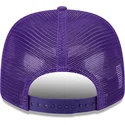 violette-trucker-kappe-9seventy-stretch-snap-evergreen-der-minnesota-vikings-nfl-von-new-era
