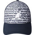 trucker-kappe-marineblau-fine-print-von-kangol