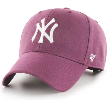 Sapkák ívelt piros snapback MVP New York Yankees MLB 47 Brand