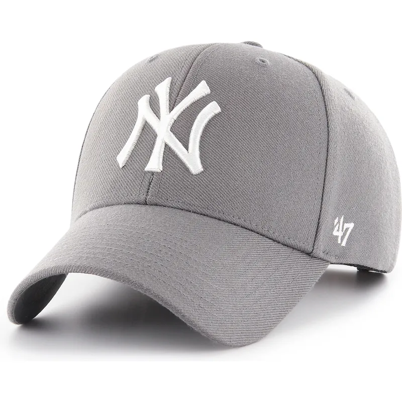 morkgra-kurvad-keps-snapback-mvp-new-york-yankees-mlb-av-47-brand