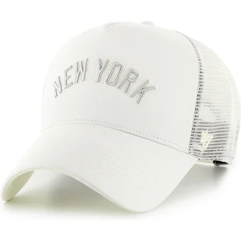 Sapkák ívelt bézs snapback Offside DT Soft Glow Script New York Yankees MLB 47 Brand
