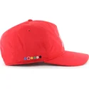 rote-gebogene-snapback-kappe-hitch-lc-eight-bit-hero-der-new-york-yankees-mlb-von-47-brand