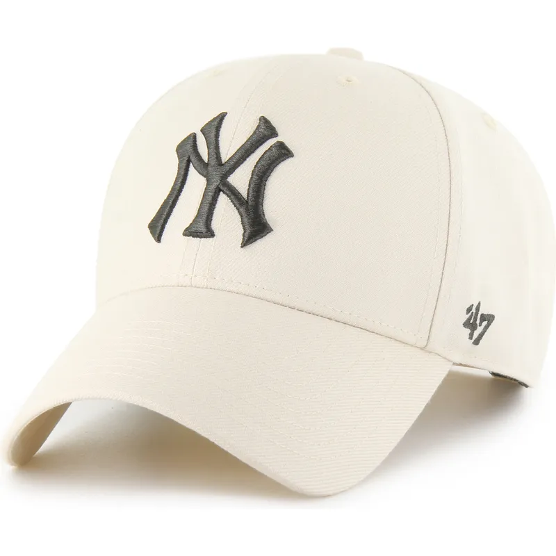 sapkak-ivelt-bezs-snapback-mvp-new-york-yankees-mlb-47-brand