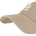 gorra-curva-marron-ajustable-clean-up-ballpark-portabella-de-los-angeles-dodgers-mlb-de-47-brand