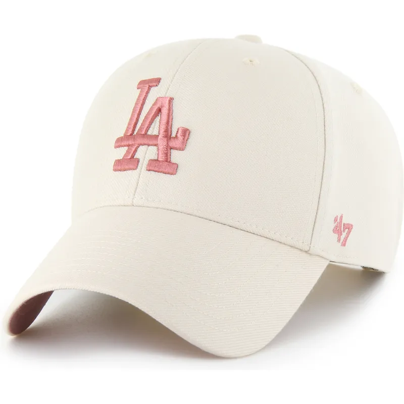 sapkak-ivelt-bezs-snapback-rosa-mvp-ballpark-los-angeles-dodgers-mlb-47-brand