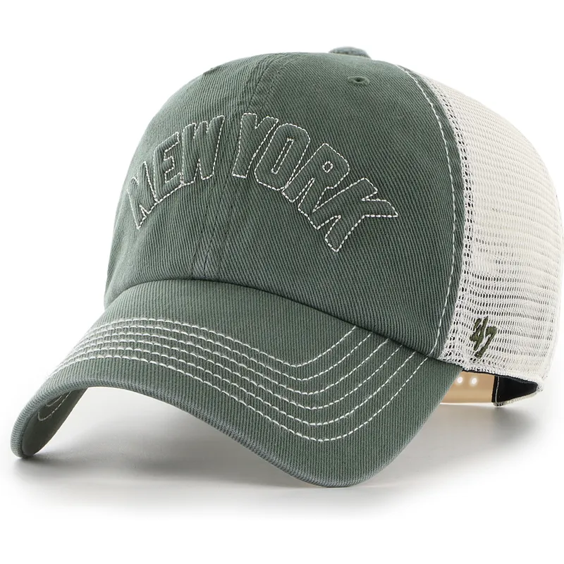 sapkak-ivelt-zold-snapback-clean-up-trailer-script-mesh-new-york-yankees-mlb-47-brand