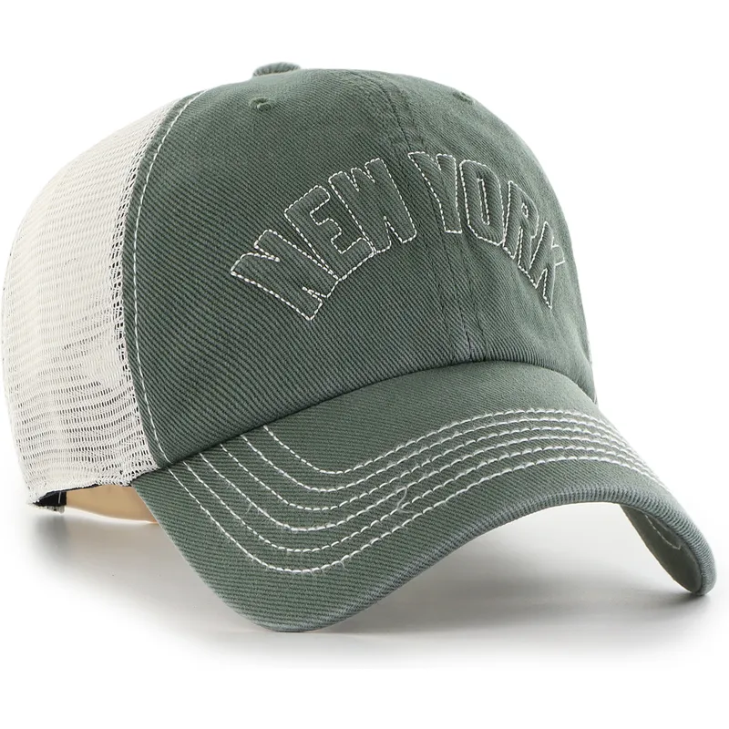 trucker-cap-grun-clean-up-trailer-script-mesh-new-york-yankees-mlb-von-47-brand