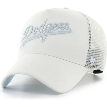 Beige trucker-keps Offside DT Soft Glow Script från Los Angeles Dodgers MLB av 47 Brand