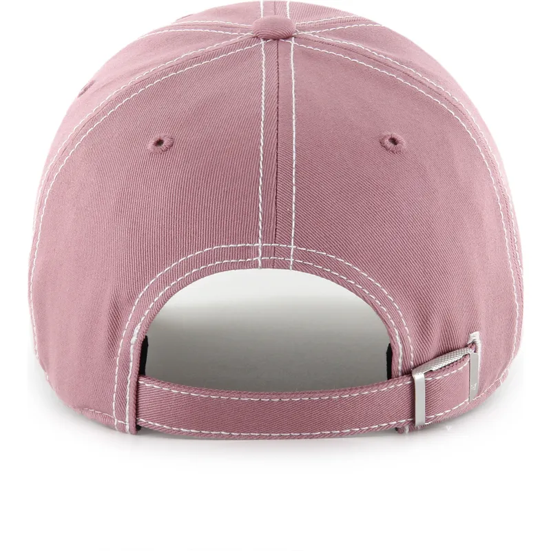 sapkak-ivelt-rozsaszin-allithato-clean-up-contrast-stitch-los-angeles-dodgers-mlb-47-brand