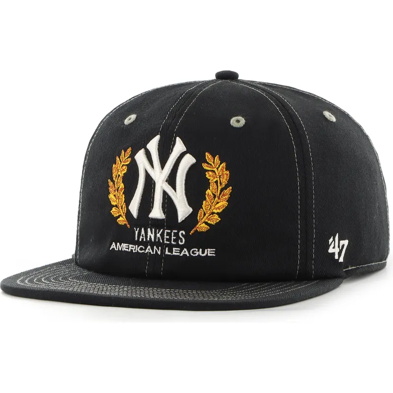 cap-lapos-cheren-snapbek-captain-rl-keepsake-new-york-yankees-mlb-47-brand