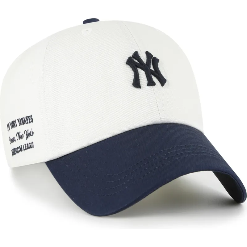 sapkak-ivelt-bezs-allithato-clean-up-contemporary-two-tone-new-york-yankees-mlb-47-brand