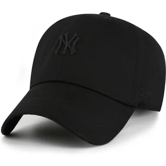Sapkák ívelt fekete állítható Clean Up Contemporary Two Tone New York Yankees MLB 47 Brand