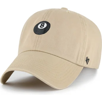 Sapkák ívelt khaki állítható 8-Ball Clean Up Base Runner Icon 47 Brand