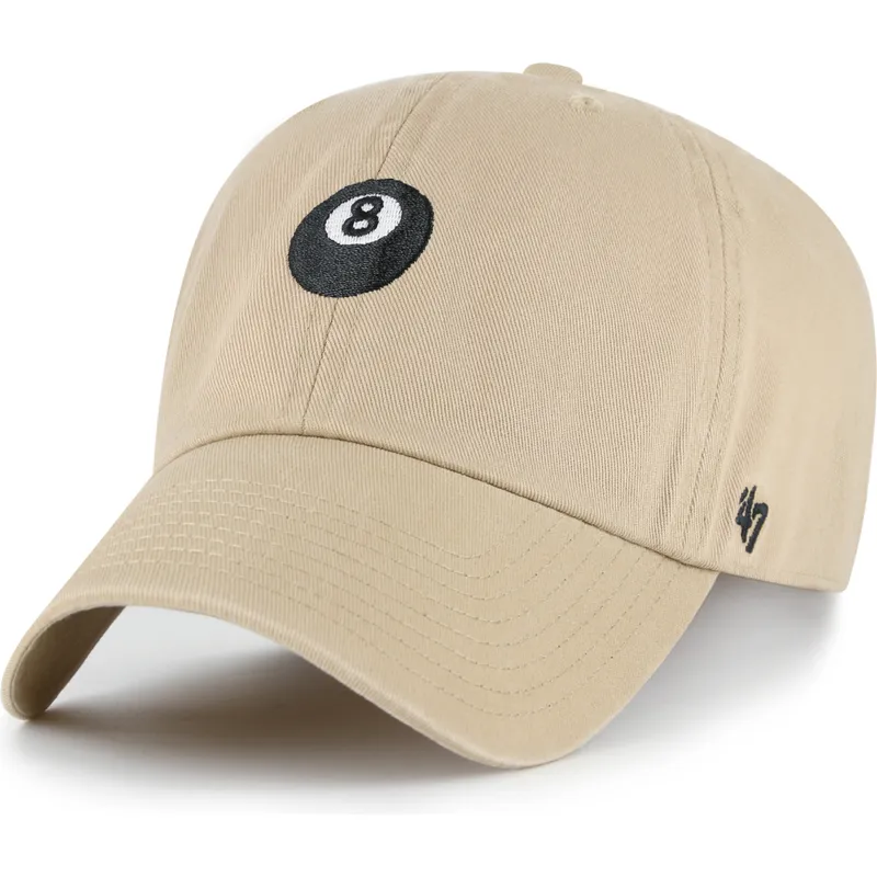 sapkak-ivelt-khaki-allithato-8-ball-clean-up-base-runner-icon-47-brand