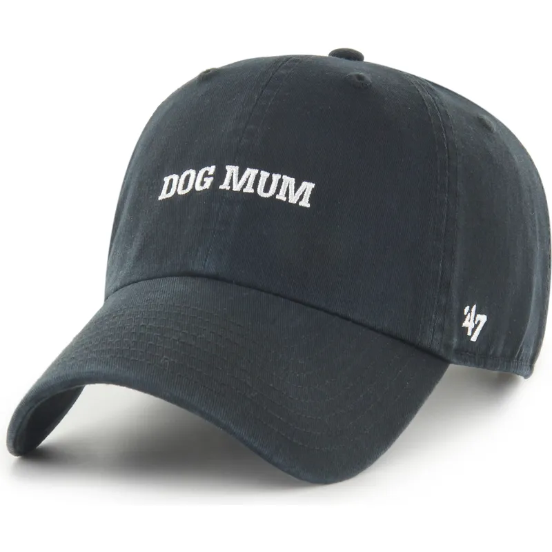 sapkak-ivelt-fekete-allithato-pant-dog-mum-phrase-clean-up-base-runner-icon-47-brand