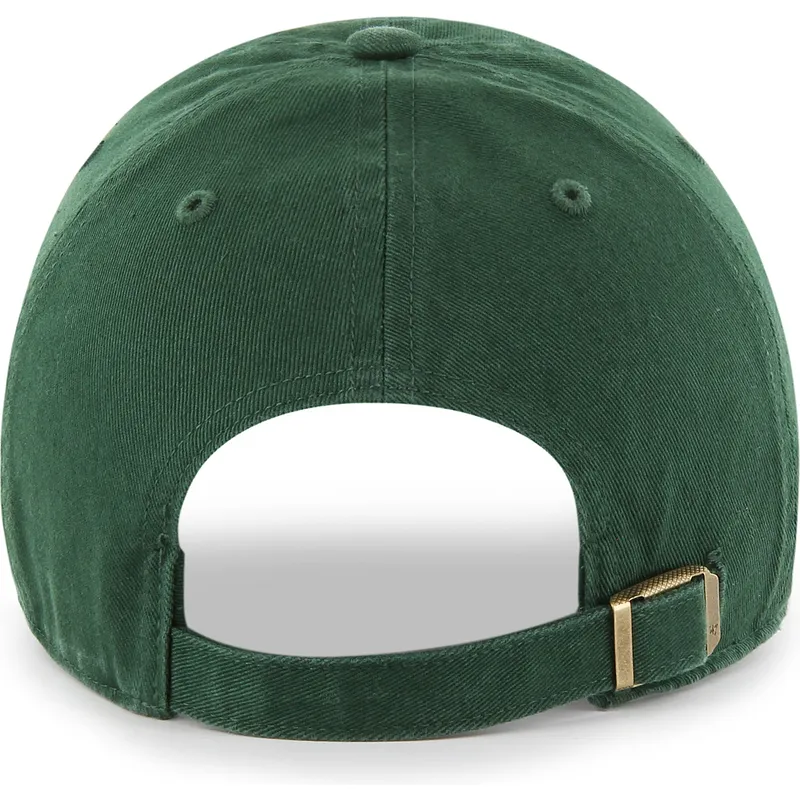 47-brand-curved-brim-clean-up-dog-base-runner-icon-green-adjustable-cap