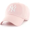 cap-ivelt-roza-reguliruema-lenta-clean-up-new-york-yankees-mlb-47-brand