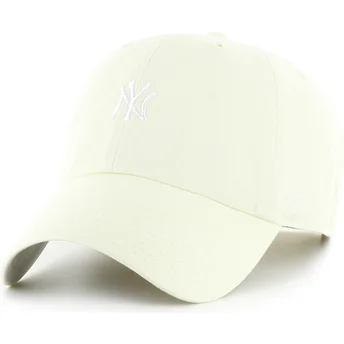 Sapkák ívelt sárga állítható pánt Clean Up Base Runner New York Yankees MLB 47 Brand