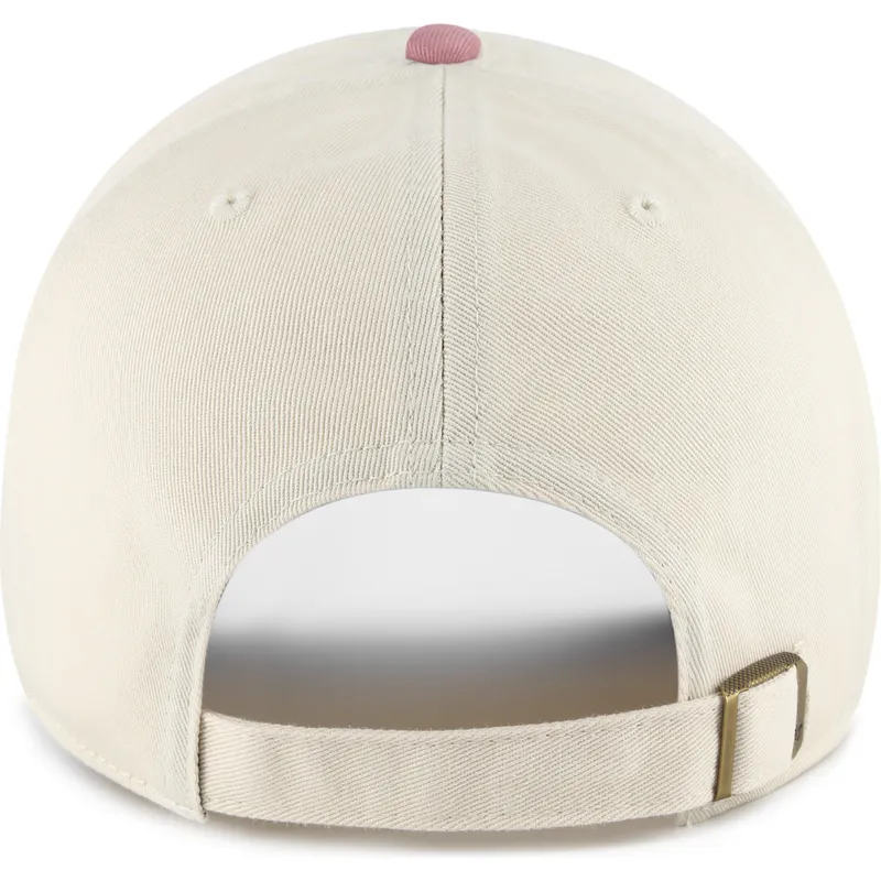 sapkak-ivelt-bezs-allithato-rosa-clean-up-base-runner-two-tone-new-york-yankees-mlb-47-brand