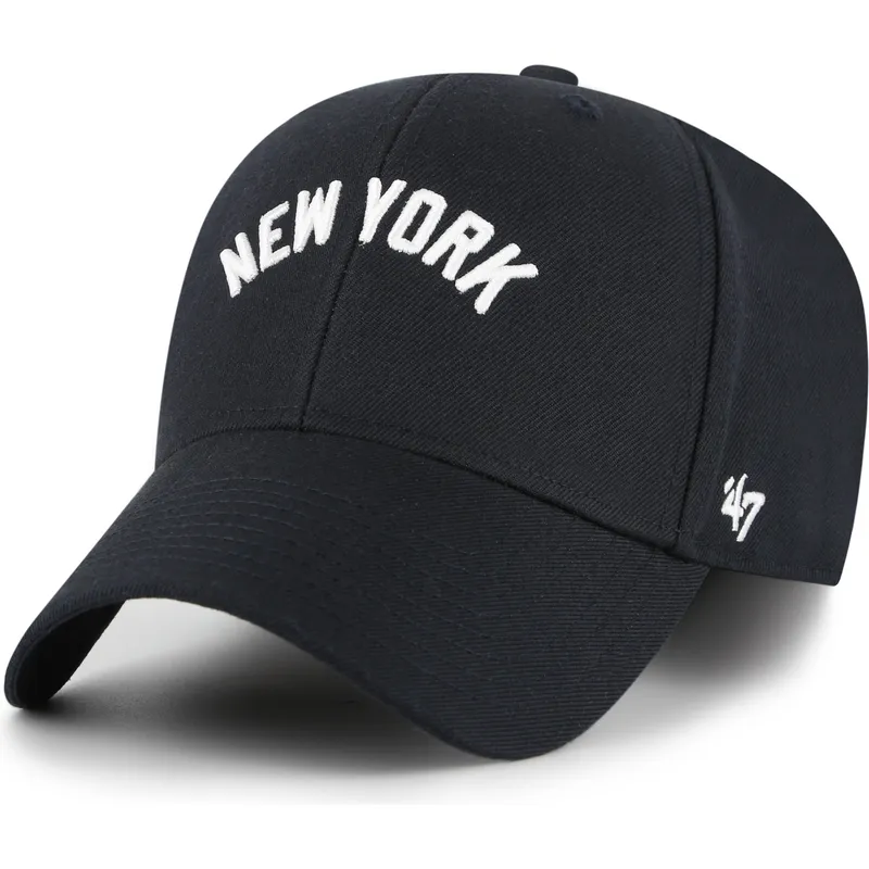 marinbla-bojd-justerbar-keps-mvp-ballpark-script-shot-fran-new-york-yankees-mlb-av-47-brand