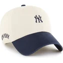 sapkak-ivelt-bezs-allithato-clean-up-base-runner-sure-shot-two-tone-new-york-yankees-mlb-47-brand