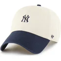 sapkak-ivelt-bezs-allithato-clean-up-base-runner-sure-shot-two-tone-new-york-yankees-mlb-47-brand